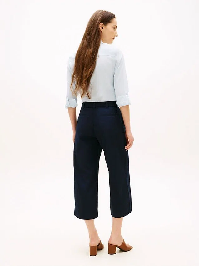 Belted Wide-Leg Chino Belted Wide-Leg Chino