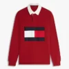 Big Flag Logo Rugby Sweatshirt