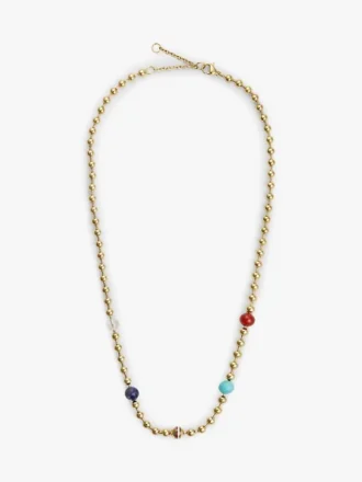 Boho Multicolor Beaded Necklace