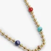 Boho Multicolor Beaded Necklace Boho Multicolor Beaded Necklace