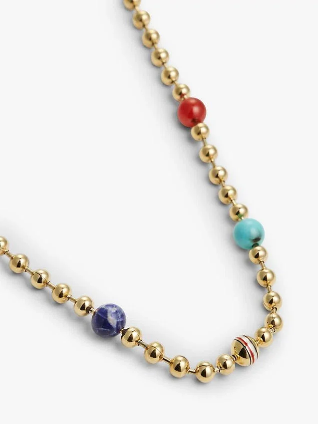 Boho Multicolor Beaded Necklace Boho Multicolor Beaded Necklace