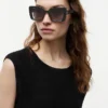 Bold Butterfly Frame Sunglasses
