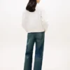 Brushed-Back Quarter-Zip Sweatshirt Brushed-Back Quarter-Zip Sweatshirt