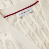 Cable Knit Cardigan Vest