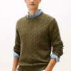 Cable Knit Crewneck Sweater Cable Knit Crewneck Sweater