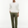 Cable Knit Crewneck Sweater