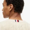 Cable Knit Crewneck Sweater