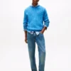 Cable Knit Crewneck Sweater