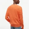 Cable Knit Crewneck Sweater