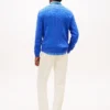 Cable Knit Crewneck Sweater