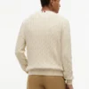 Cable Knit Crewneck Sweater