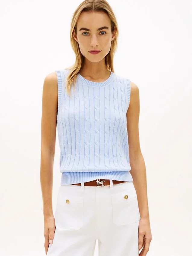 Cable Knit Sweater Vest Cable Knit Sweater Vest