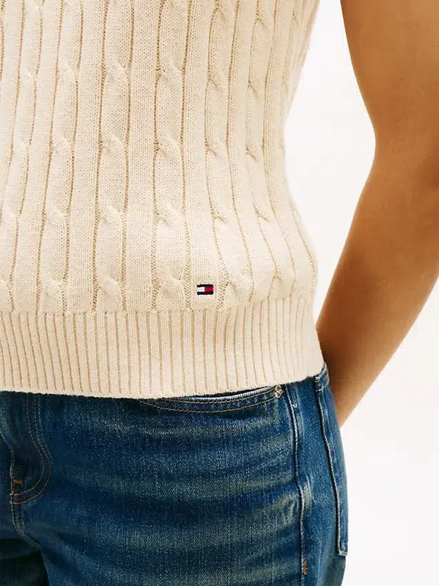 Cable Knit Sweater Vest Cable Knit Sweater Vest