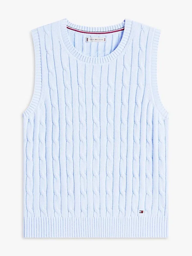 Cable Knit Sweater Vest Cable Knit Sweater Vest