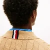 Cable Knit Zip Polo Cardigan Cable Knit Zip Polo Cardigan