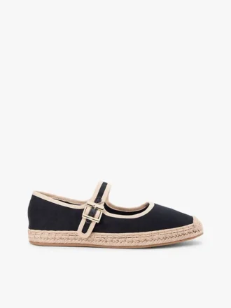 Canvas Mary Jane Espadrille