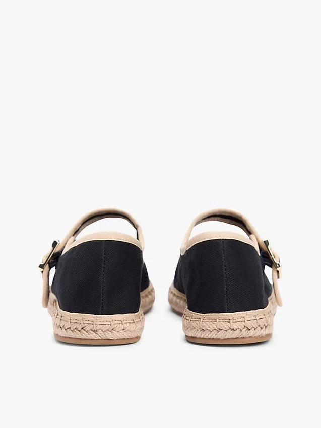 Canvas Mary Jane Espadrille Canvas Mary Jane Espadrille