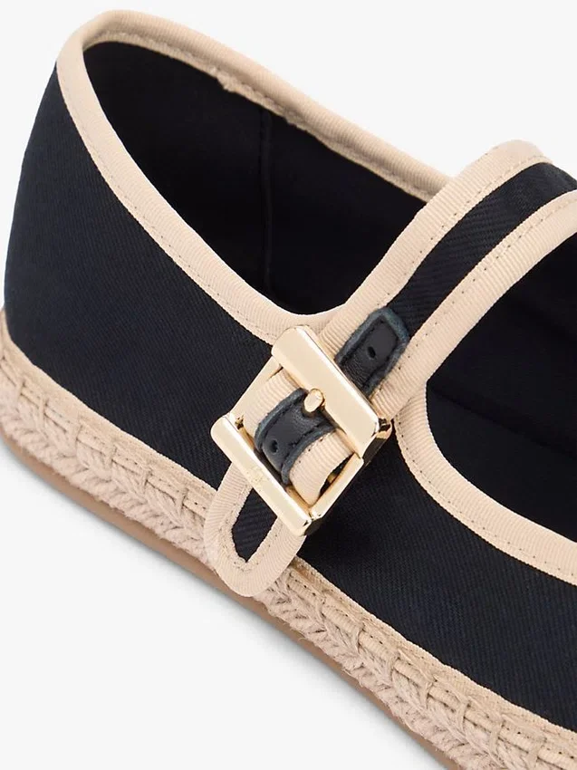 Canvas Mary Jane Espadrille Canvas Mary Jane Espadrille