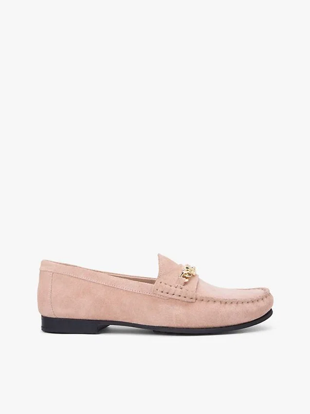 Chain-Link Suede Loafer Chain-Link Suede Loafer
