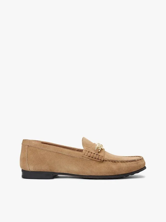Chain-Link Suede Loafer Chain-Link Suede Loafer