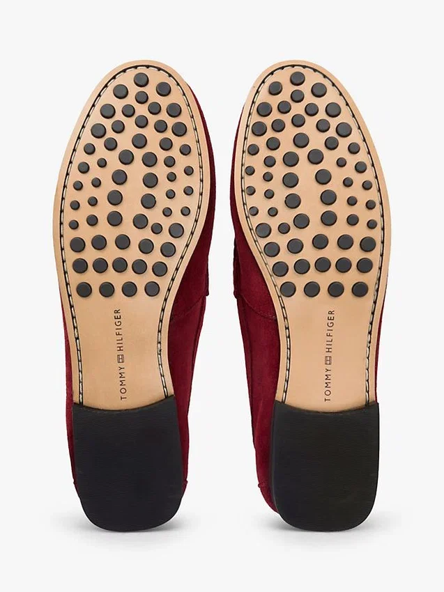 Chain-Link Suede Loafer Chain-Link Suede Loafer