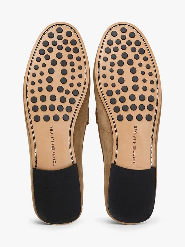 Chain-Link Suede Loafer Chain-Link Suede Loafer