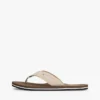 Chambray Linen Flip-Flop Chambray Linen Flip-Flop
