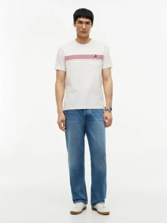 Chest Stripe Pocket T-Shirt