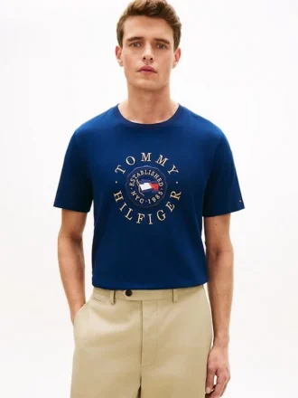 Circle Flag Logo T-Shirt