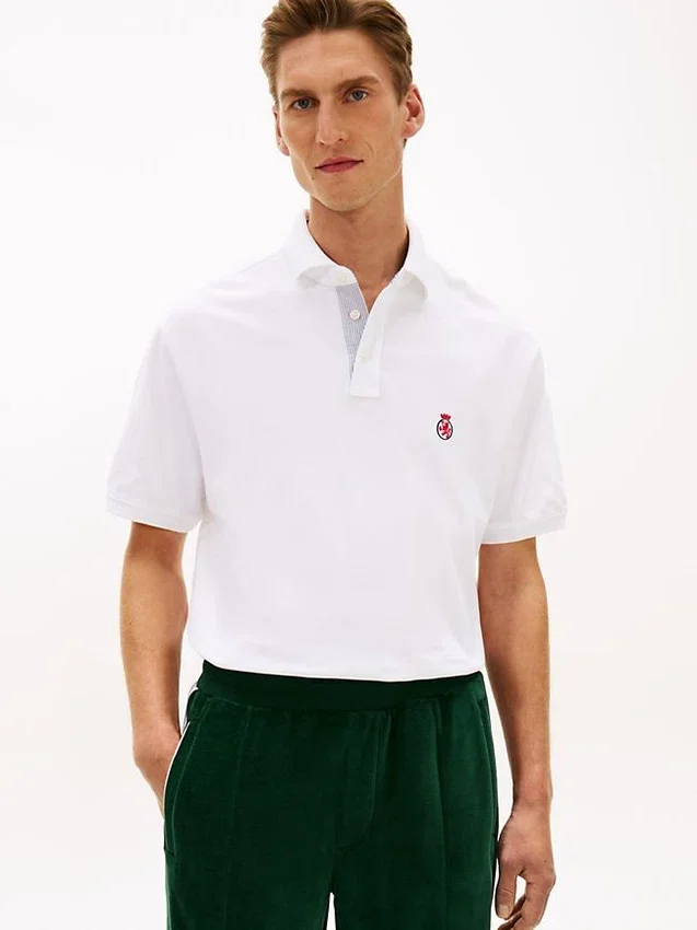 Classic Fit Archive Crest Logo Polo Classic Fit Archive Crest Logo Polo