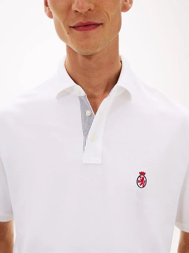 Classic Fit Archive Crest Logo Polo Classic Fit Archive Crest Logo Polo