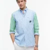 Classic Fit Mix Stripe Paper-Touch Shirt Classic Fit Mix Stripe Paper-Touch Shirt