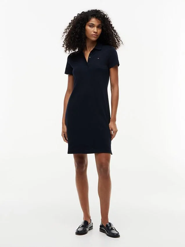 Classic Fit Stretch Cotton Polo Dress Classic Fit Stretch Cotton Polo Dress