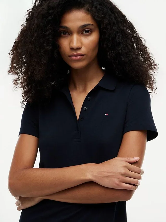 Classic Fit Stretch Cotton Polo Dress Classic Fit Stretch Cotton Polo Dress