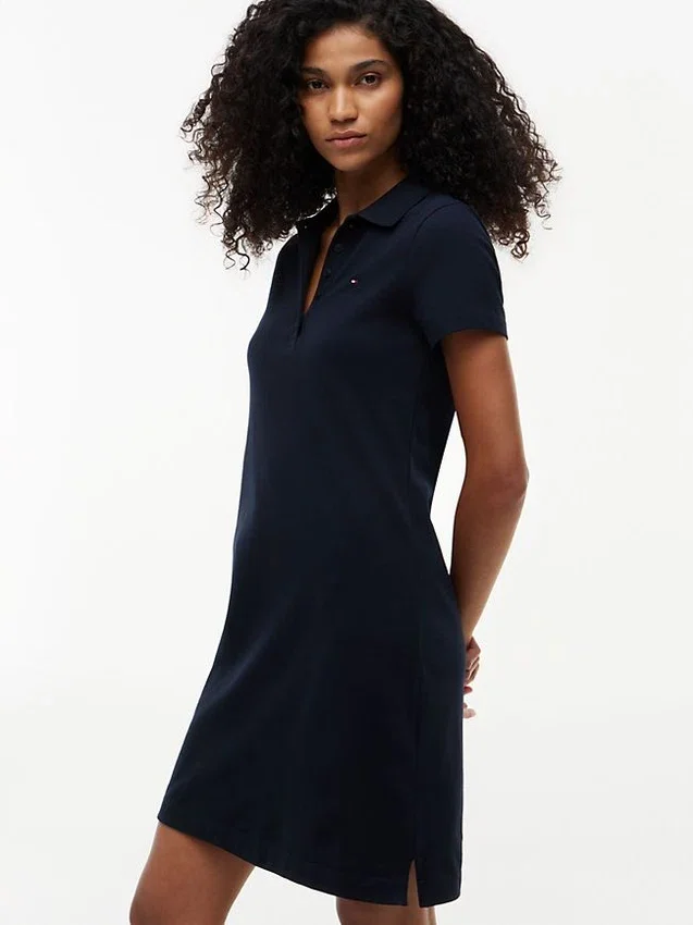 Classic Fit Stretch Cotton Polo Dress Classic Fit Stretch Cotton Polo Dress