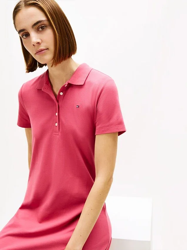 Classic Fit Stretch Cotton Polo Dress Classic Fit Stretch Cotton Polo Dress
