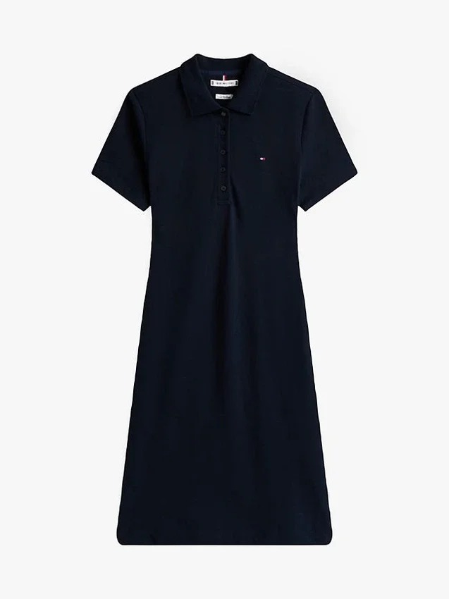 Classic Fit Stretch Cotton Polo Dress Classic Fit Stretch Cotton Polo Dress