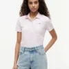 Classic Fit Striped Stretch Pique Polo Classic Fit Striped Stretch Pique Polo