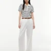 Classic Fit Striped Stretch Pique Polo Classic Fit Striped Stretch Pique Polo