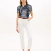 Classic Fit Striped Stretch Pique Polo Classic Fit Striped Stretch Pique Polo