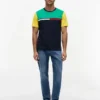 Colorblock Flag Stripe Logo T-Shirt Colorblock Flag Stripe Logo T-Shirt