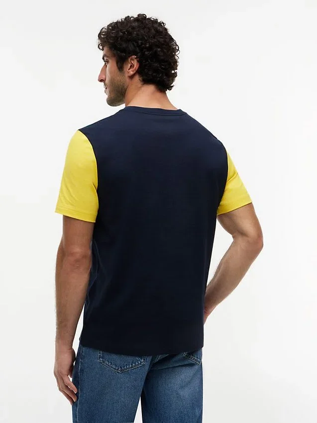 Colorblock Flag Stripe Logo T-Shirt Colorblock Flag Stripe Logo T-Shirt