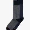 Contrast Pique Trouser Sock 2-Pack Contrast Pique Trouser Sock 2-Pack