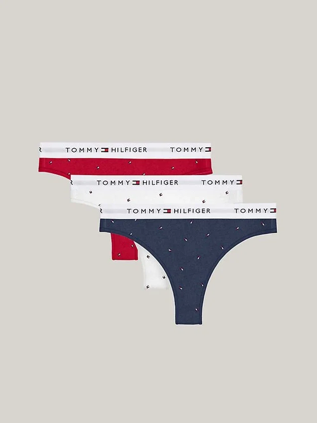 Cotton Classic Thong 3-Pack Cotton Classic Thong 3-Pack