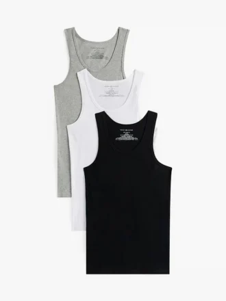 Cotton Classics Tank Undershirt 3-Pack