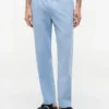 Cotton-Linen Blend Pull-On Pant