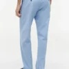 Cotton-Linen Blend Pull-On Pant