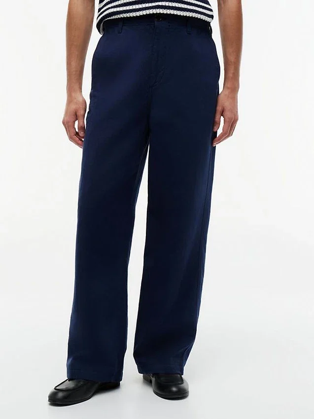Cotton-Linen Blend Utility Chino Cotton-Linen Blend Utility Chino