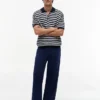 Cotton-Linen Blend Utility Chino Cotton-Linen Blend Utility Chino