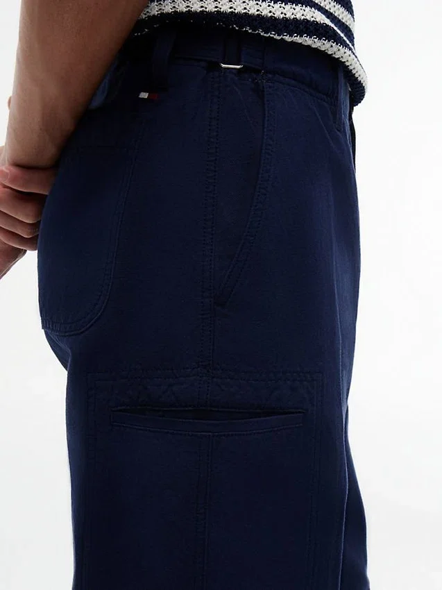 Cotton-Linen Blend Utility Chino Cotton-Linen Blend Utility Chino